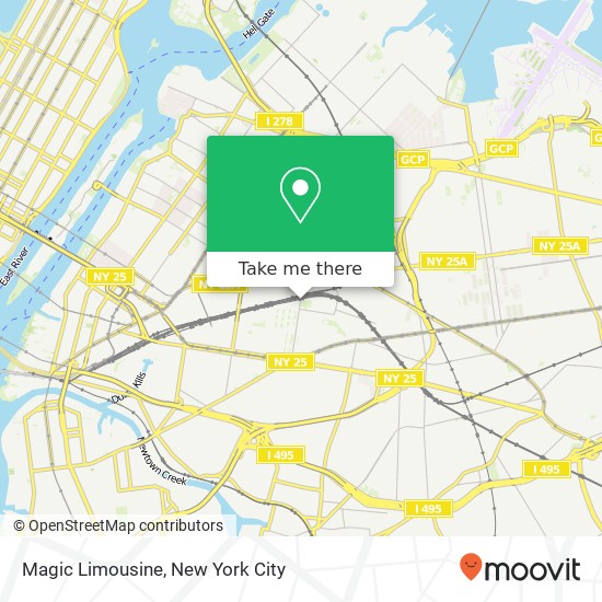 Magic Limousine map