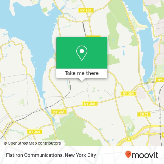 Mapa de Flatiron Communications