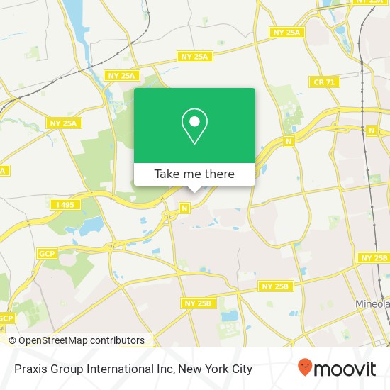 Praxis Group International Inc map