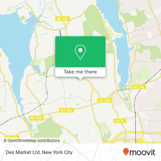 Des Market Ltd map