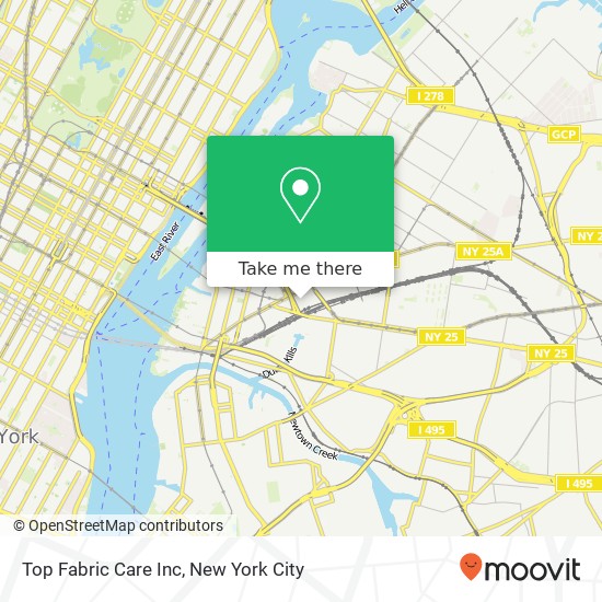 Mapa de Top Fabric Care Inc