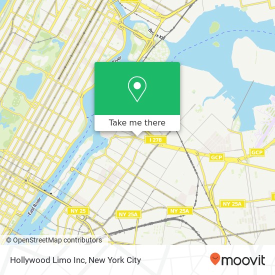 Hollywood Limo Inc map