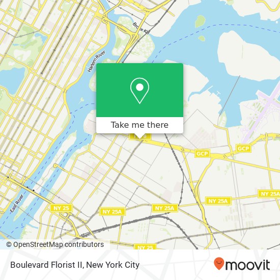 Boulevard Florist II map