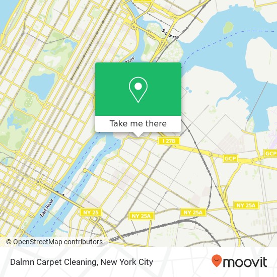 Dalmn Carpet Cleaning map