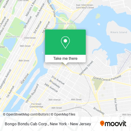Bongo Bondu Cab Corp. map