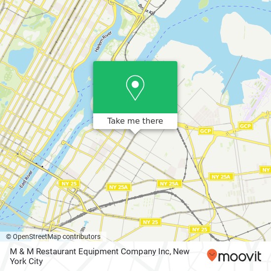 M & M Restaurant Equipment Company Inc map