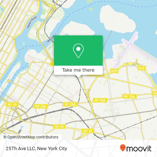 Mapa de 25Th Ave LLC