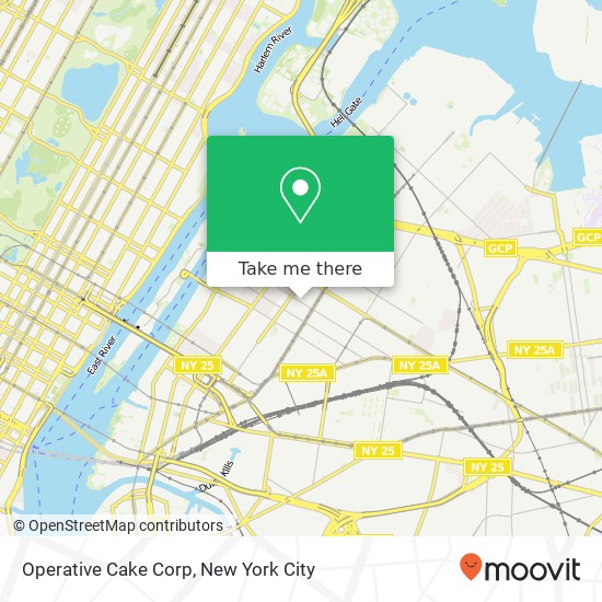 Mapa de Operative Cake Corp