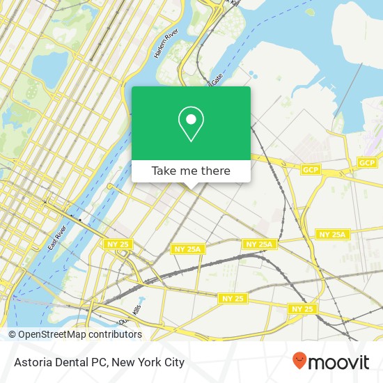 Astoria Dental PC map