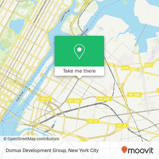 Domus Development Group map