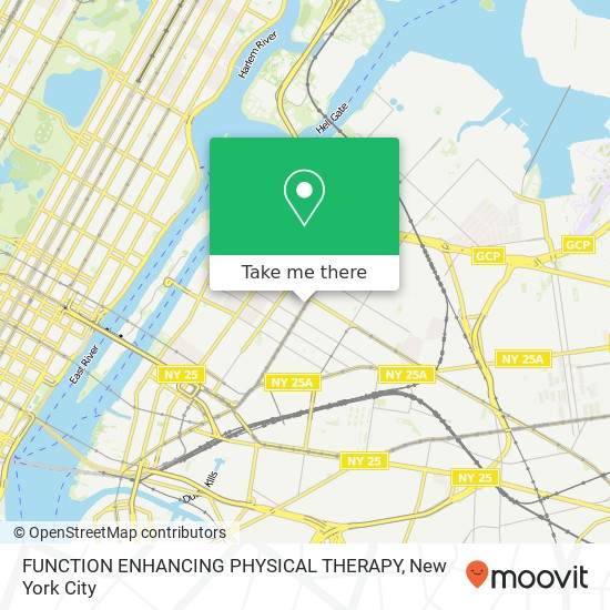 FUNCTION ENHANCING PHYSICAL THERAPY map