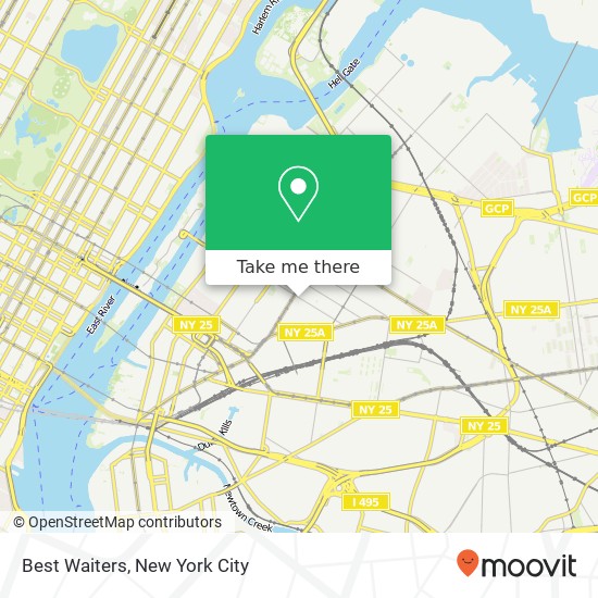Mapa de Best Waiters