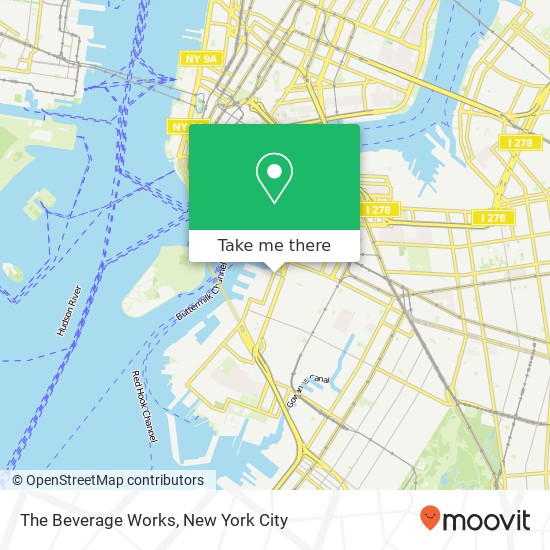 The Beverage Works map