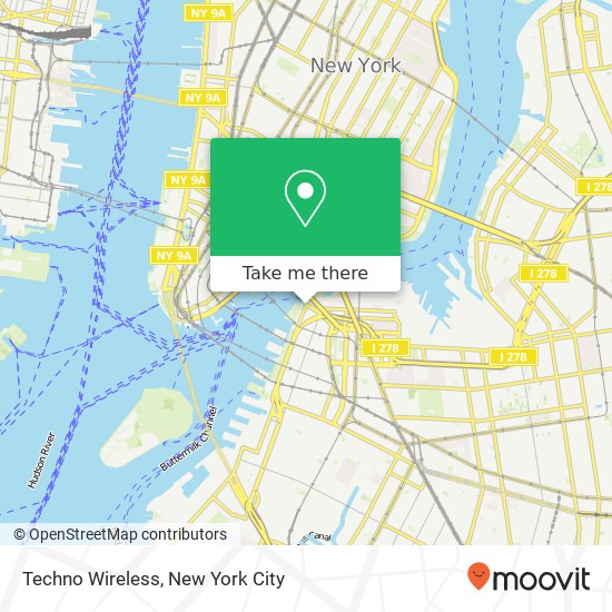 Techno Wireless map
