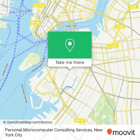 Personal Microcomputer Consulting Services map
