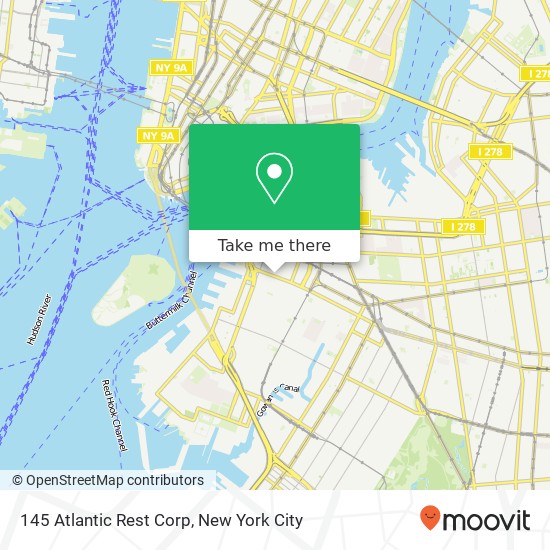 145 Atlantic Rest Corp map