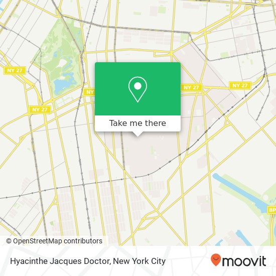 Hyacinthe Jacques Doctor map