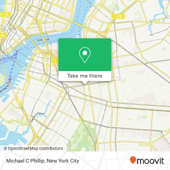 Michael C Phillip map