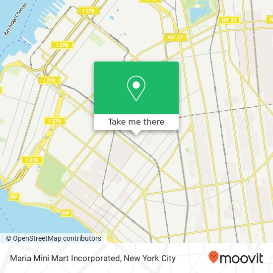 Maria Mini Mart Incorporated map