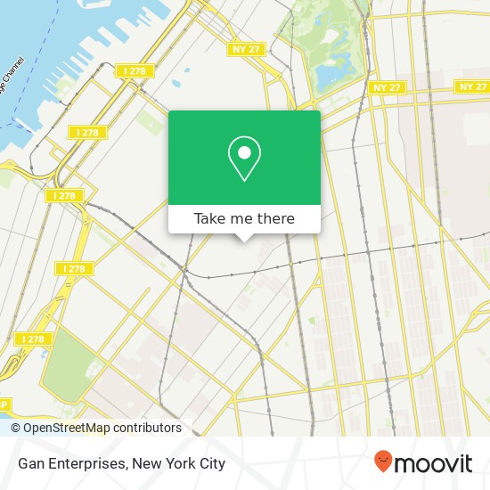 Gan Enterprises map