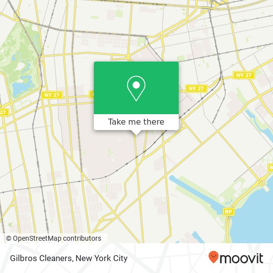 Gilbros Cleaners map