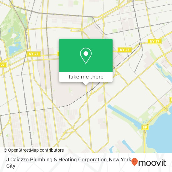 J Caiazzo Plumbing & Heating Corporation map