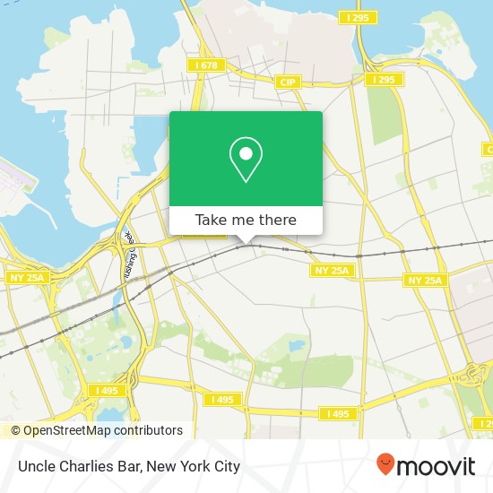 Uncle Charlies Bar map