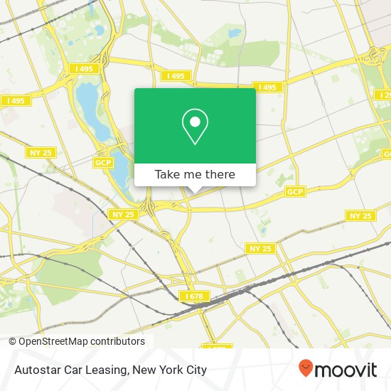 Autostar Car Leasing map