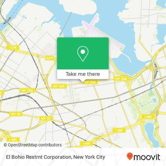 El Bohio Restrnt Corporation map