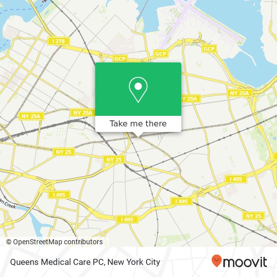 Queens Medical Care PC map