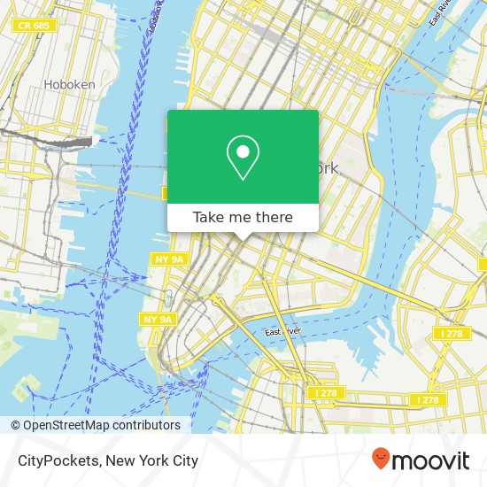 CityPockets map