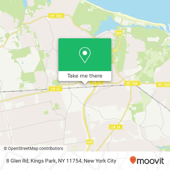 8 Glen Rd, Kings Park, NY 11754 map