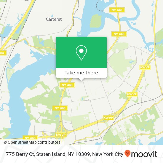 775 Berry Ct, Staten Island, NY 10309 map