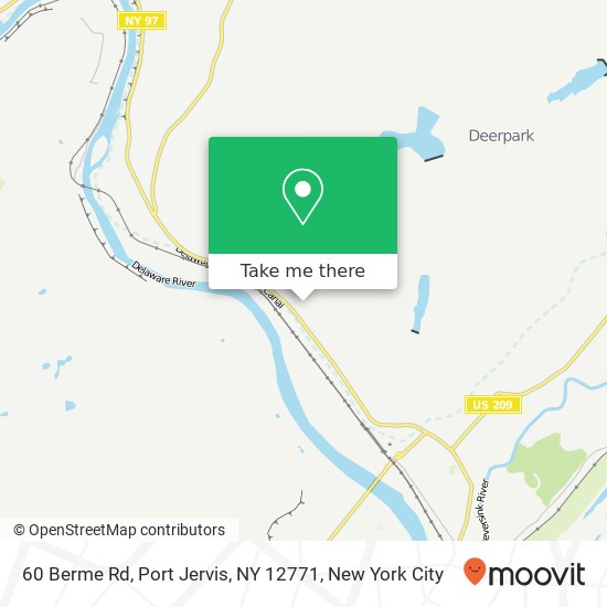 60 Berme Rd, Port Jervis, NY 12771 map