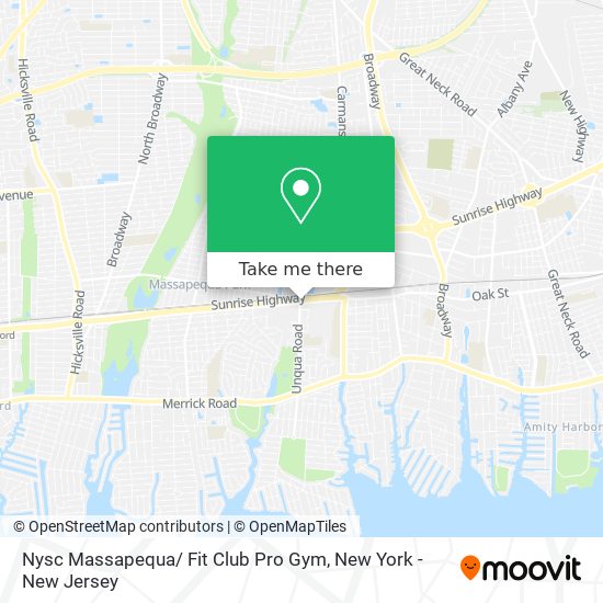 How to get to Nysc Massapequa/ Fit Club Pro Gym in East ...