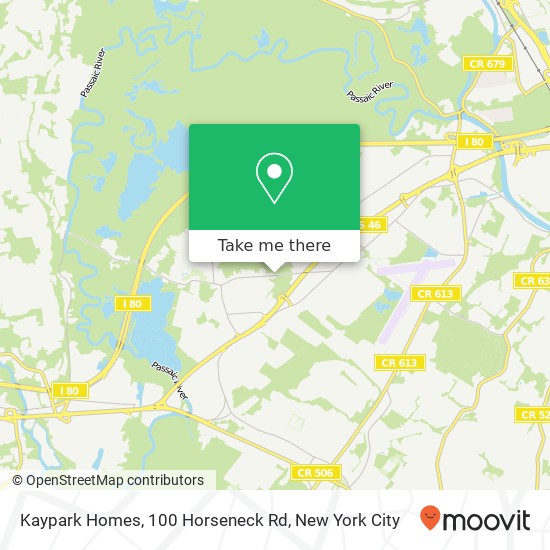 Kaypark Homes, 100 Horseneck Rd map