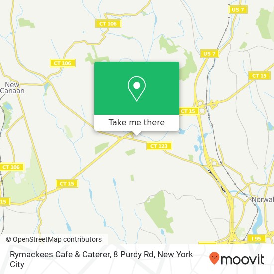 Rymackees Cafe & Caterer, 8 Purdy Rd map