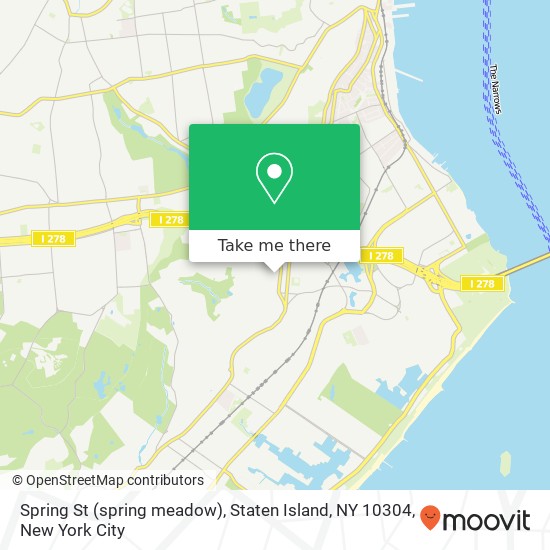 Spring St (spring meadow), Staten Island, NY 10304 map