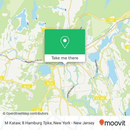 Mapa de M Kataw, 8 Hamburg Tpke