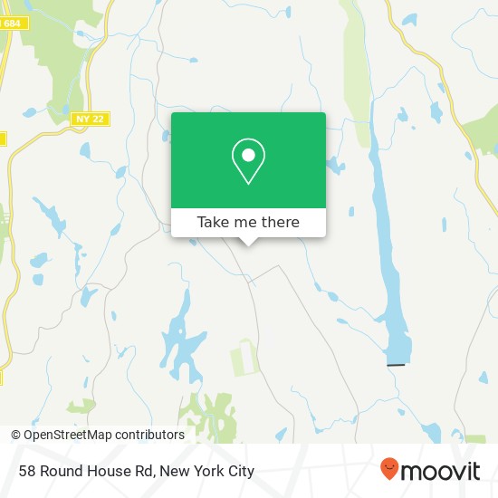 58 Round House Rd, Bedford, NY 10506 map