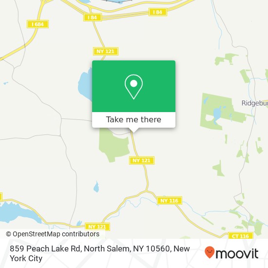 859 Peach Lake Rd, North Salem, NY 10560 map