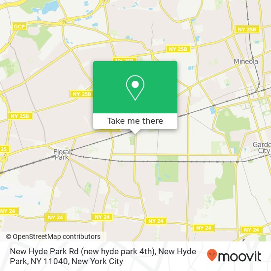 New Hyde Park Rd (new hyde park 4th), New Hyde Park, NY 11040 map
