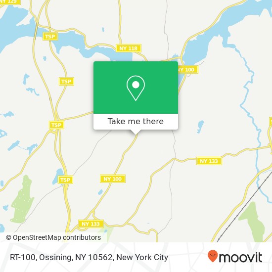 RT-100, Ossining, NY 10562 map