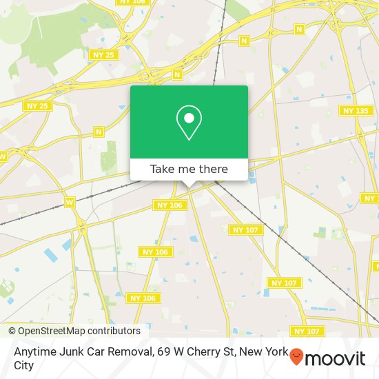 Anytime Junk Car Removal, 69 W Cherry St map