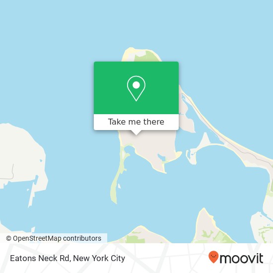 Mapa de Eatons Neck Rd, Northport (EATONS NECK), NY 11768