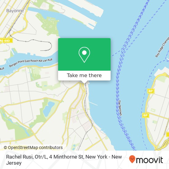 Mapa de Rachel Rusi, Otr / L, 4 Minthorne St