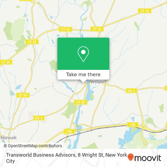 Mapa de Transworld Business Advisors, 8 Wright St