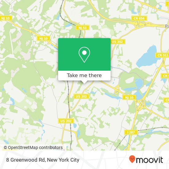 8 Greenwood Rd, Morris Plains, NJ 07950 map