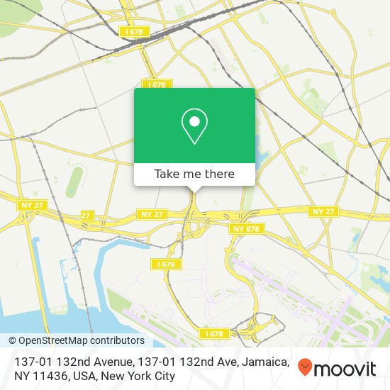 137-01 132nd Avenue, 137-01 132nd Ave, Jamaica, NY 11436, USA map