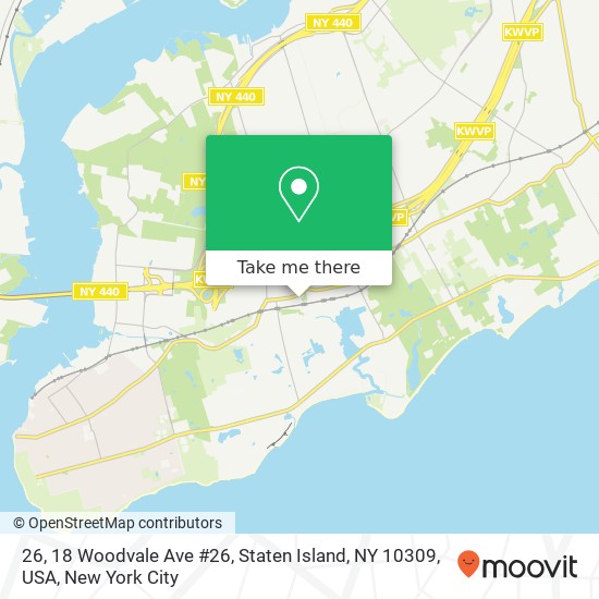 Mapa de 26, 18 Woodvale Ave #26, Staten Island, NY 10309, USA